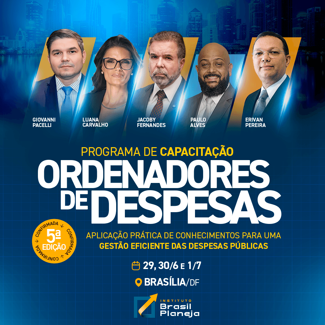Programa de Capacitação: Ordenadores de Despesas